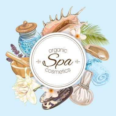 Spa yuvarlak afiş