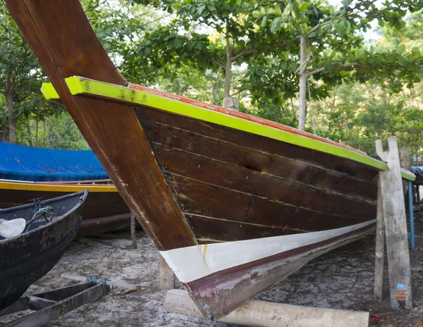 Bateau en bois vieux — Photo