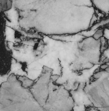 Doğal mermer siyah beyaz doku arka plan.