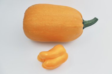 Yararlı organik gıda sarı kabak biber