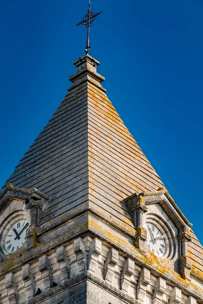 Bell tower of the Abbey of Noirmoutier — Stock Photo, Image