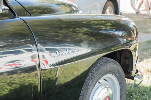 Collection cars for vintage car show — Stock Photo, Image