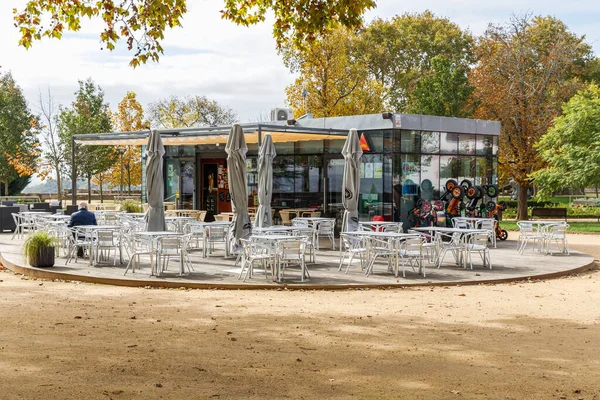 Santarém Portugal Outubro 2020 Detalhe Arquitetónico Das Portas Sol Cafetaria — Fotografia de Stock