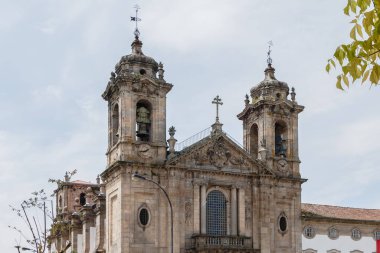 Braga, Portekiz - 23 Mayıs 2018: Santa Maria del Popolo Kilisesi.