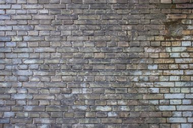 Eski bir tuğla duvar