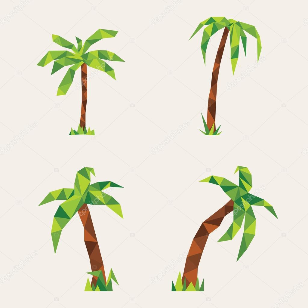 4 つの Lowpoly のヤシの木 黄色の背景デザイン用イラスト ストックベクター C Cobectbhax Gmail Com 4 つの Lowpoly のヤシの木 黄色の背景デザイン用イラスト ストックベクター C Cobectbhax Gmail Com