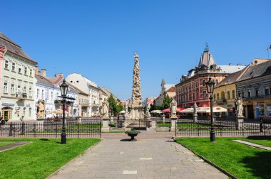 Veba sütunu anıt ve heykeller