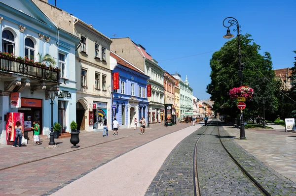 Main street w Koszycach — Zdjęcie stockowe