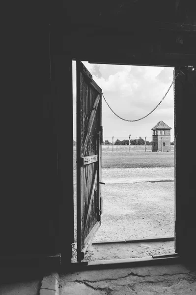 Auschwitz Ii - Birkenau watch tower — Stockfoto