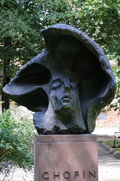 Fryderyk-Chopin-Skulptur — Stockfoto