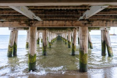Sopot iskele altında