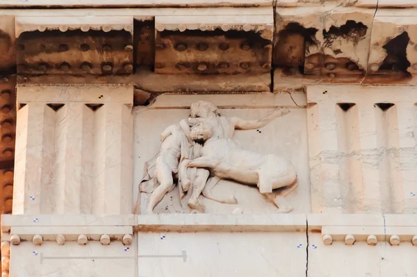 Metope di Centauromachia del Partenone — Foto Stock