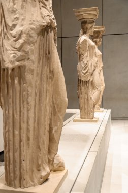 Caryatids konservasyon çalışmaları
