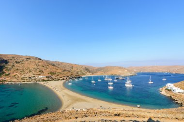 Kolona panoramik manzaralı