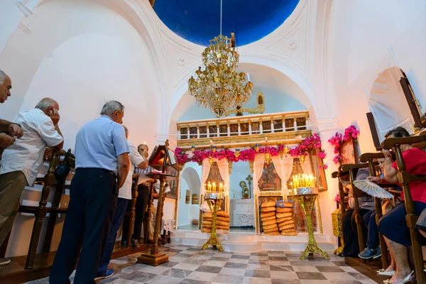 Panagia Stratolatissa liturgii — Zdjęcie stockowe