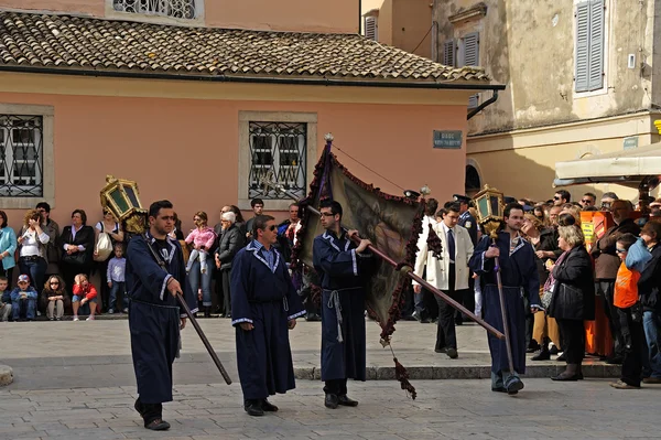 Chef du cortège épitaphe — Photo