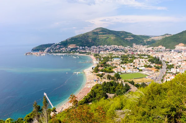Budva Karadağ şehir manzarası