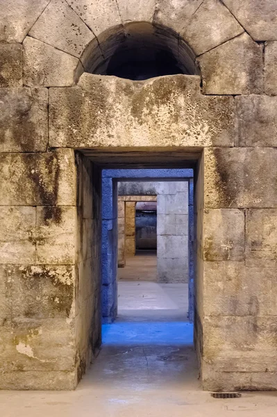 Split, Croatia Diocletian palace substructures — 스톡 사진