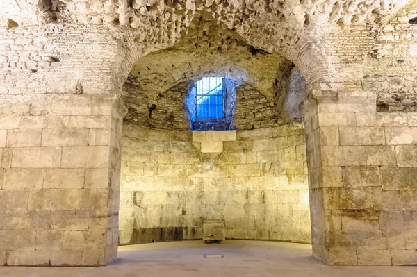 Split, Croatia Diocletian palace substructures — Stok fotoğraf