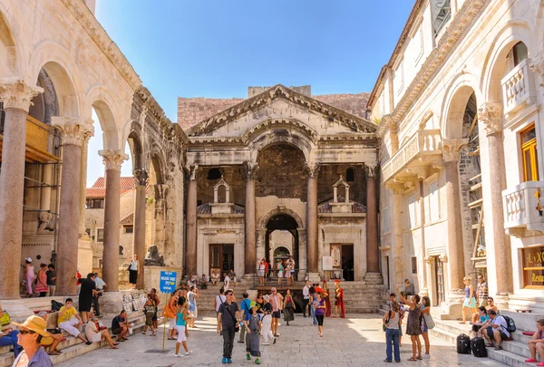 Split, Croatia Peristyle — Stock Photo, Image