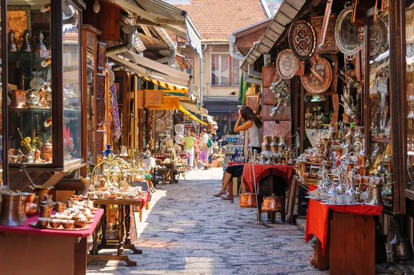 Serajevo Hatıra satan dükkanlar