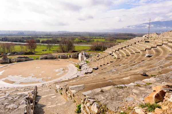 Philippi teatro antico — Foto Stock