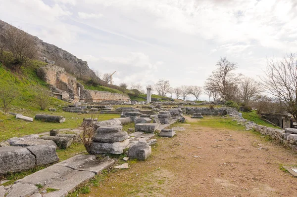 Philippi atriyum Bazilikası Bir harabe — Stok fotoğraf