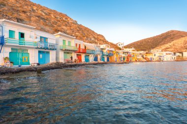 Klima, Melos, balıkçı köyü