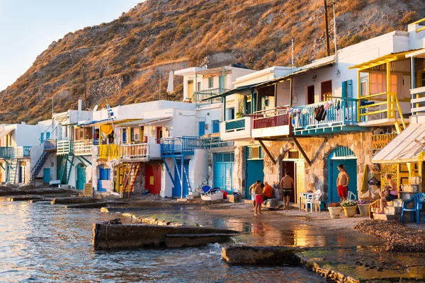 Klima, Melos, balıkçı köyü
