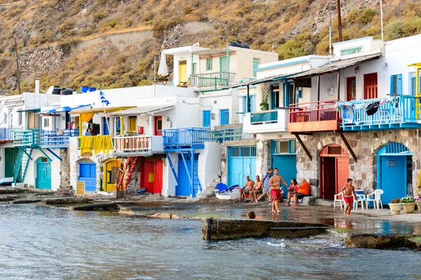 Klima, Melos, balıkçı köyü