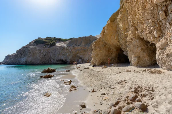 Tsigrado beach, Melos, Yunanistan