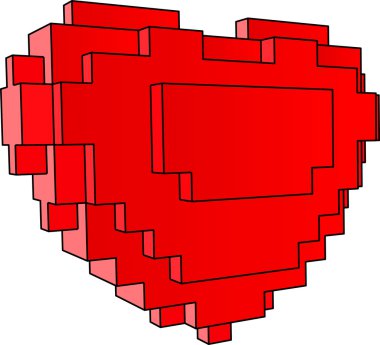 heart of the blocks clipart