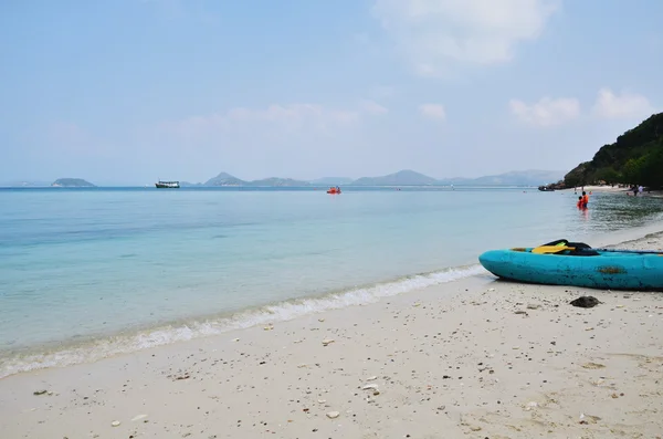 Hier is Koh Kham eiland — Stockfoto