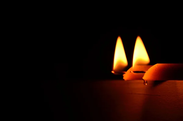 Light of candle — Stock Photo, Image