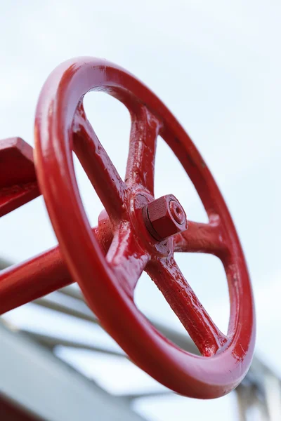 Fireplug, red, big — Stock Photo, Image