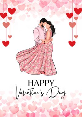 Sevgi dolu bir çift, Sevgililer Günü 'nü sevgi ve şefkat dolu bir anıyla kutlar..