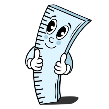 Çocuk hükümdar karakteri, el çizimi okul maskotu gözleri ve elleri ile