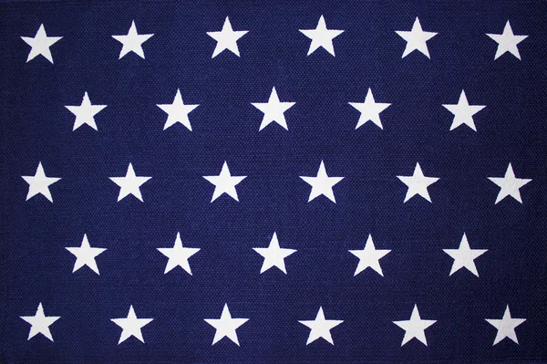 Sterren achtergrond op een Amerikaanse vlag — Stockfoto