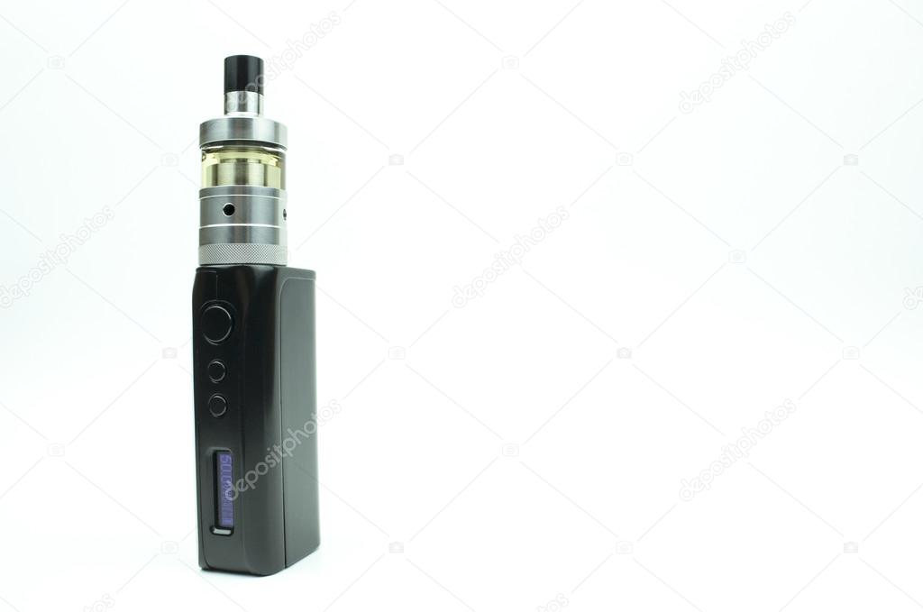 An Electronic Cigarette (tank) isolated on white background