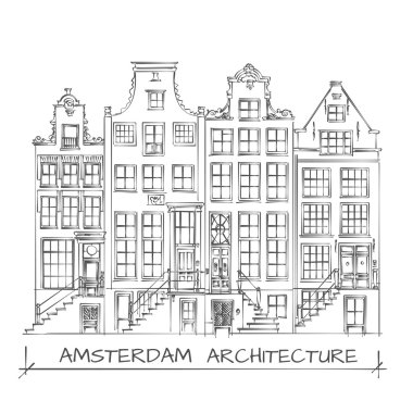 Amsterdam mimari çizim