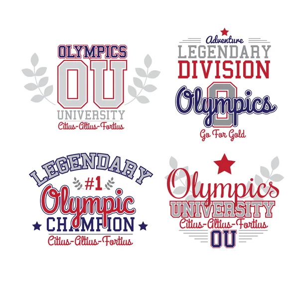 Fan Art Olympische — Stockvector