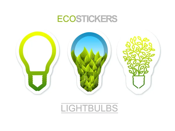 Eco logo szablon — Wektor stockowy