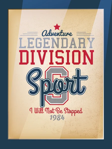 Spor Varsity Poster