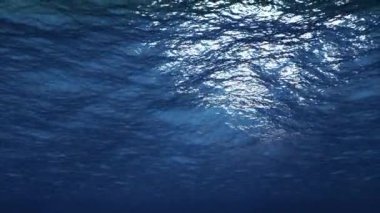 Güneş ışığı ile sualtı animasyon