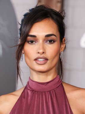 Brezilyalı model Gizele Oliveira, Netflix 'in' Frankenstein 'ının Los Angeles galasına 6 Ekim 2025' te Miracle Mile, Los Angeles, Kaliforniya, ABD 'deki Academy Museum of Motion Pictures' a geldi..