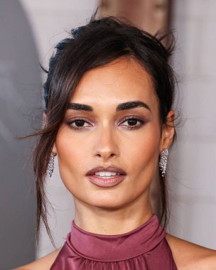 Brezilyalı model Gizele Oliveira, Netflix 'in' Frankenstein 'ının Los Angeles galasına 6 Ekim 2025' te Miracle Mile, Los Angeles, Kaliforniya, ABD 'deki Academy Museum of Motion Pictures' a geldi..