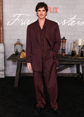 Avustralyalı aktör Jacob Elordi, Netflix 'in' Frankenstein 'ın Los Angeles galasına 6 Ekim 2025' te ABD 'nin Los Angeles, Kaliforniya' daki Miracle Mile, Los Angeles, Kaliforniya 'daki Academy Museum of Motion Pictures' a geldi..