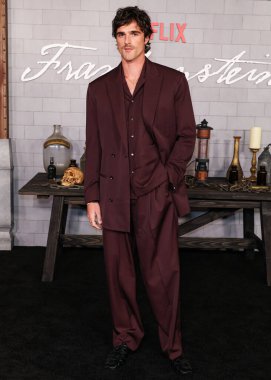 Avustralyalı aktör Jacob Elordi, Netflix 'in' Frankenstein 'ın Los Angeles galasına 6 Ekim 2025' te ABD 'nin Los Angeles, Kaliforniya' daki Miracle Mile, Los Angeles, Kaliforniya 'daki Academy Museum of Motion Pictures' a geldi..