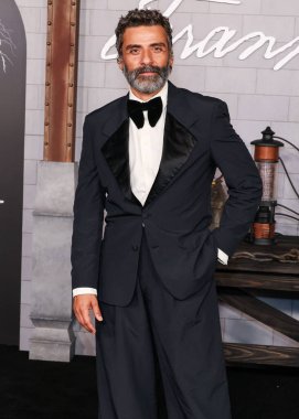 Guatemalalı-Amerikalı aktör Oscar Isaac, Netflix 'in' Frankenstein 'ının Los Angeles galasına 6 Ekim 2025' te Miracle Mile, Los Angeles, Kaliforniya, ABD 'deki Academy Museum of Motion Pictures' a geldi..