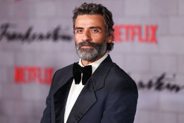 Guatemalalı-Amerikalı aktör Oscar Isaac, Netflix 'in' Frankenstein 'ının Los Angeles galasına 6 Ekim 2025' te Miracle Mile, Los Angeles, Kaliforniya, ABD 'deki Academy Museum of Motion Pictures' a geldi..